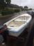 16 foot dinghy with 20 hp Mariner motor Electric bilge pump Compass without boat trailer.