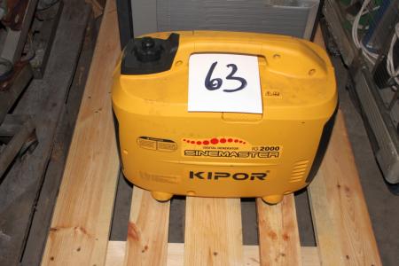Generator Kipor Sein Meister IG 2000 hatte nicht getestet