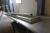 Rustfri bord med vask 5800 x 680 mm adskilt, væghængt