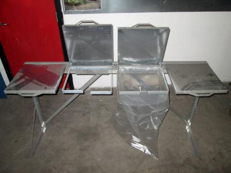 5 pcs waste racks for 4 bags 110L, u / Total Excl. Palle and frame