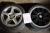 8 pcs alloy wheels with tires fit on VW polo.