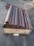 Metal pipe ø76.1 x 2.9 Excl. Palle and hit total wall with pallet 246kg