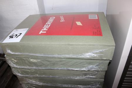 Pallet with 6 packages substrate material 7 mm, Thermo Board