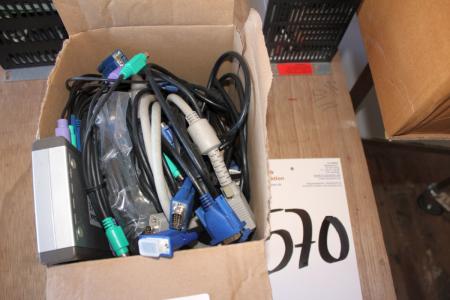 1 box w / VGA cables