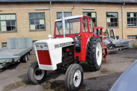 Tractor David Brown 990 Model 990 A hours: 6496
