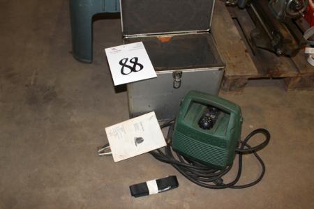 Welding machine Migatronic Pilot 151 E can also weld TRIG. Incl. Manual and carrying case