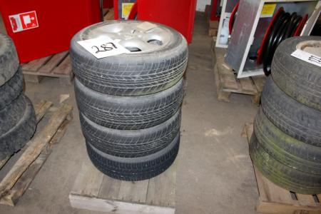 4 tires with rims 175/65 R14 4-hole
