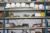 Contents 1 subjects steel shelf assortment boxes with plumbing fittings + thermostats m.v