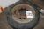 Reifen mit Felgen Dunlop BR20 / 8 25-R-20, 8 Loch