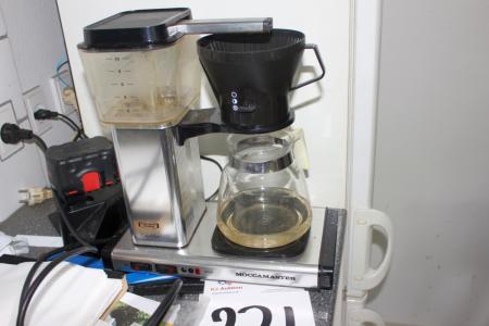 Kaffeemaschine, Moccamaster nicht original Topf