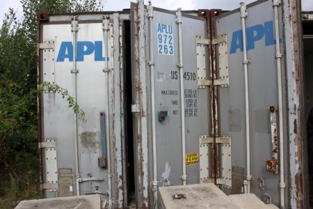 40 foot container ALU, very good condition