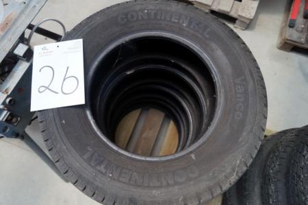 4 pcs. tires, Continental 215/70 R 15, S 109/107