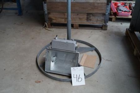 Construction site Lamp with stand
