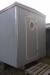 Skurvogn med toilet, bad, varmvandsbeholder og el-installation. L 5.50 x B 3.00 x H 2,40 cm