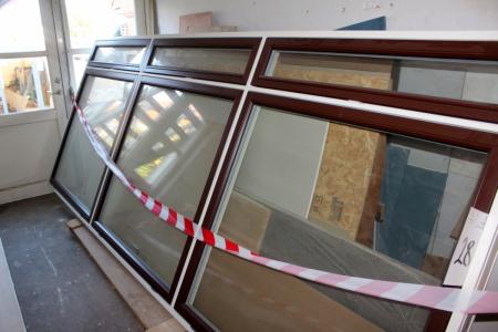 Window Parti width 3.60 m height 1.45 m and various panels