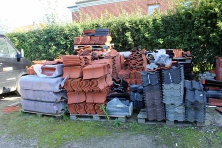 various roof tiles