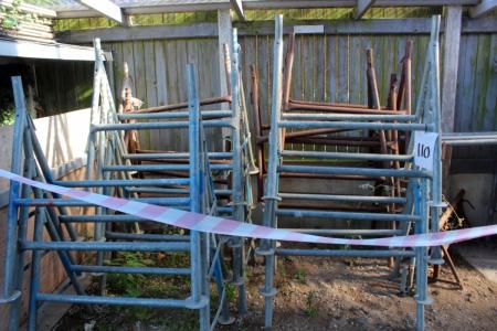 Diverse scaffolding trestles