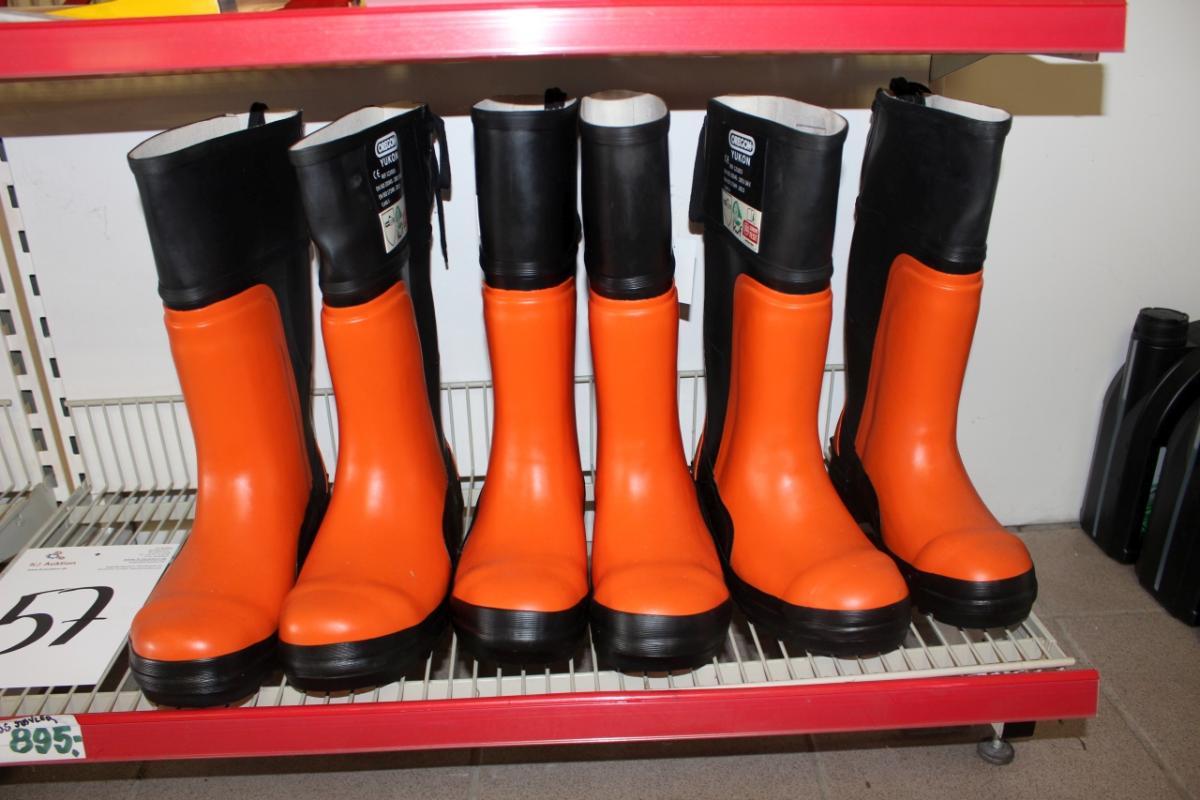 Veluddannet twinkle Alle slags 3 pairs of cut boots, Oregon Str . 41 + 42 + 44 NEW - KJ Auktion - Machine  auctions