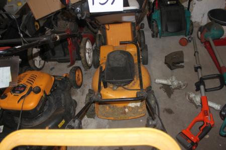 4 pcs lawnmowers condition unknown