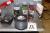 Kleine Kanister mit 2-Takt- Öl + Oregon Nylonschnur / Streifen für brushcutter