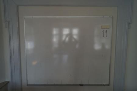 Weiße Tafel, L 150 x H 122 cm