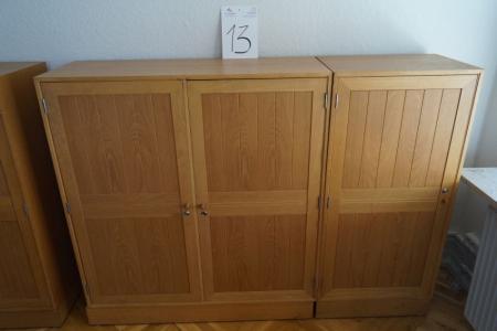 1 piece. cabinet B 101 x D 36 x H 111.5 cm + 1. cupboard, B 51.5 x D 36 x H 111.5 cm