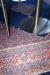 1 piece. Oriental rug, B 105 x L 320 cm + 1 genuine carpet, L 370 x W 270 cm