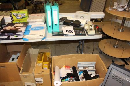 1 Large lot office supplies