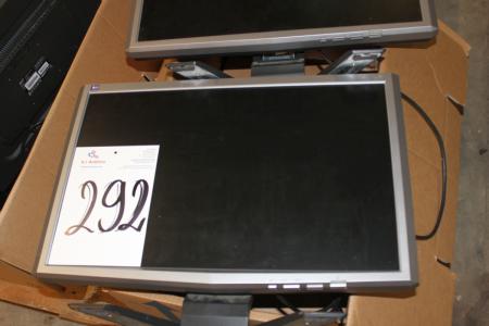 2 PC monitors, Acer X243W