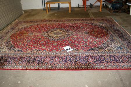 Ægte tæppe gl. Persisk Keshan Kork 415 x 302 