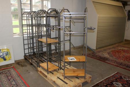 2 pallets with store fixtures