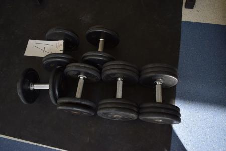 Hand weights 3 sets