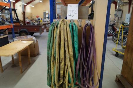 Various lifting straps