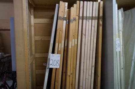 6 pieces. Finland pine doors 82,5 x 204 cm. 5 pieces. with lacquer and 1. with lye. 1 piece. Finland door guy (untreated), 82.5 x 204 cm. 1 piece. door Finland guy, 82.5 x 200 cm. 1 dies Finland door guy, 82.5 194 cm. 1 dies Finland guy 72m, 5 x 194 cm. 
