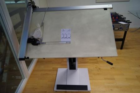 Architect drawing table