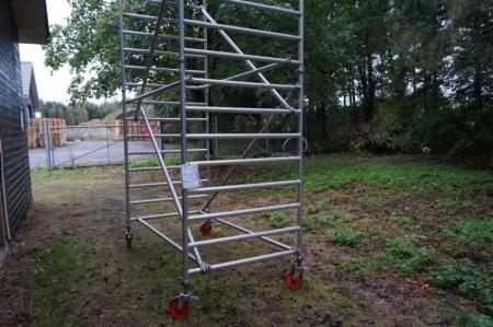 Jumbo roll scaffolding, B 135 x H 600 cm