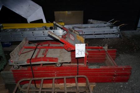 Taglift / iron. Can be 17 m long