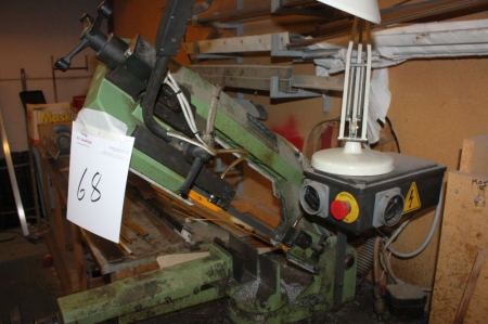 Band saw, MACC Special 215 with extra band saw blades