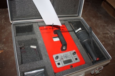 Portable friction tester: Floor Slide Control, Sellmaier Electronic FSC 2000 Digital