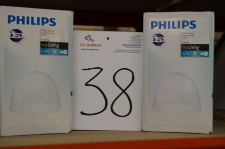 2 pcs. Hanging Lamps, mrk. Philips. new
