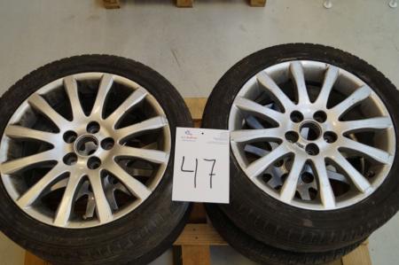 4 pcs. tires marked. Viking, 225/45 ZR 17 91W