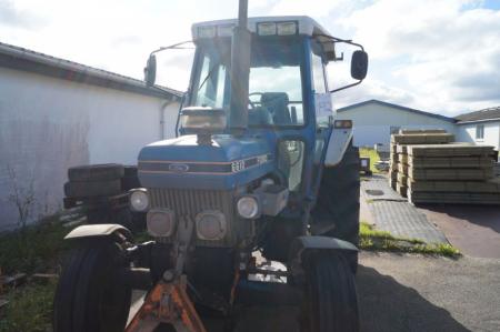 Tractor, mrk. Ford 6610, year. 1987 driven 11.449 hours (engine changed in 2006)
