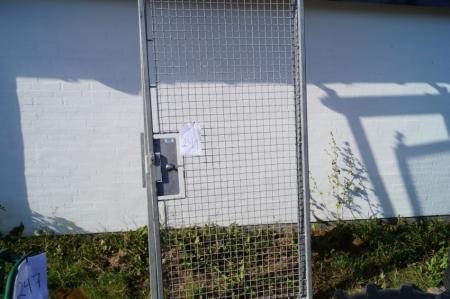 Wrought-iron gate, mrk. Moosdorf Fences, B 115 x H 260 cm