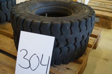 2 pcs. Truck Wheels, from 5.00 to 8, 8 P. R.