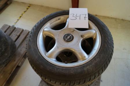 4 pcs. Alu wheels 205/55 r16 for Opel