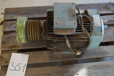 Electric motor with centrifugal clutch, mrk. Asea 11kW