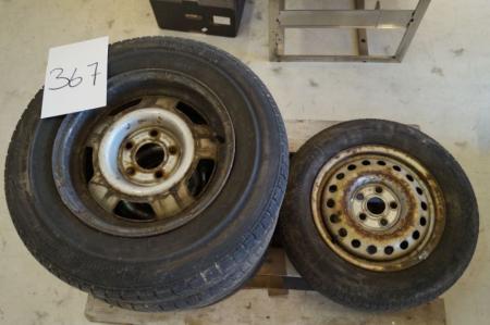 5 pieces. wheels for Volvo V40