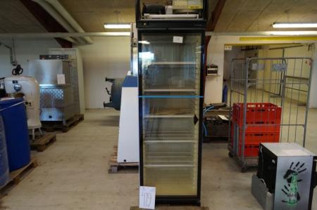 Refrigerator, mrk. Derby, b 60 x D x 64 cm H 194 type EXPO488FD