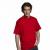 Firmatøj without pressure unused: 40 pcs. Round neck T-shirt, RED, 100% cotton. 40 XXL