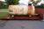 Container truck body 2,20 x 5,00 meter with 8,000 L tank